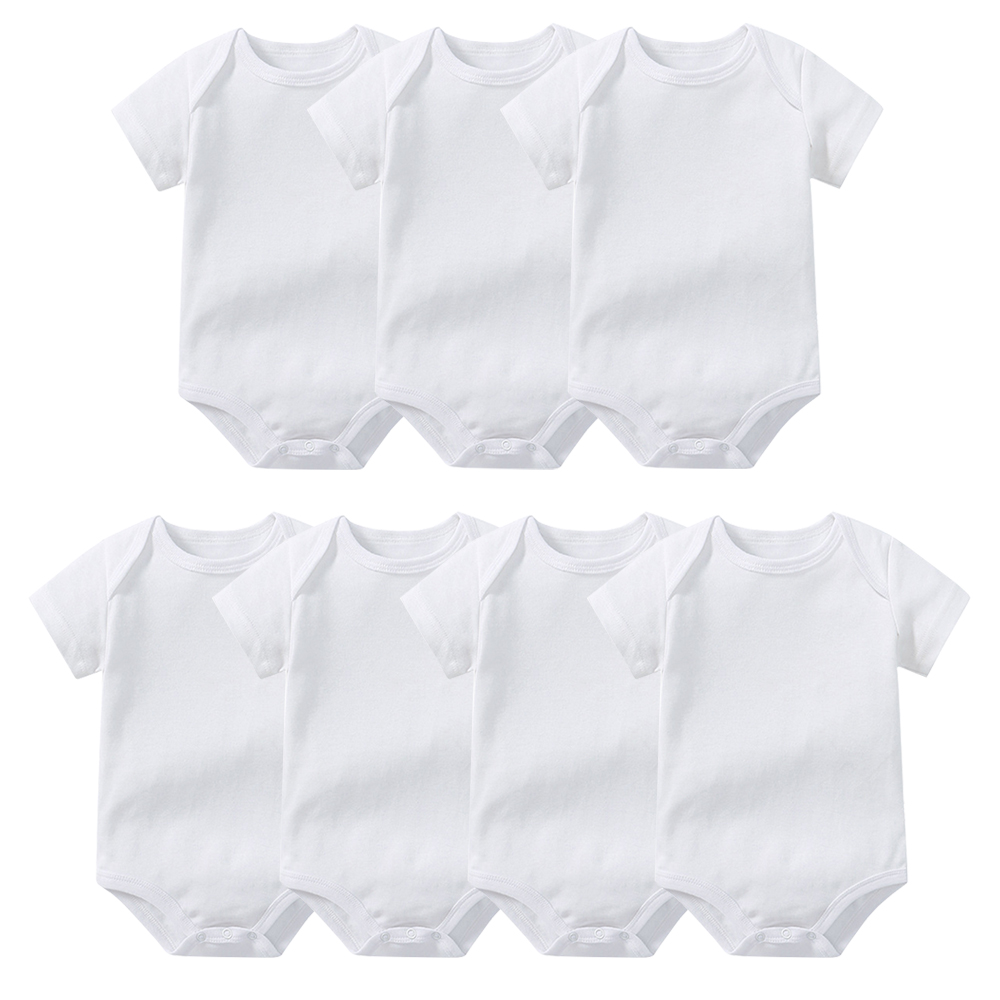 Baby Clothing Factory Shop - 7 szt. Grube, 100% bawełniane body