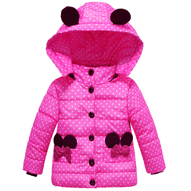 Baby Clothing Zipper - Niemowlęca kurtka jesienno-zimowa dla dziewczynek płaszcz