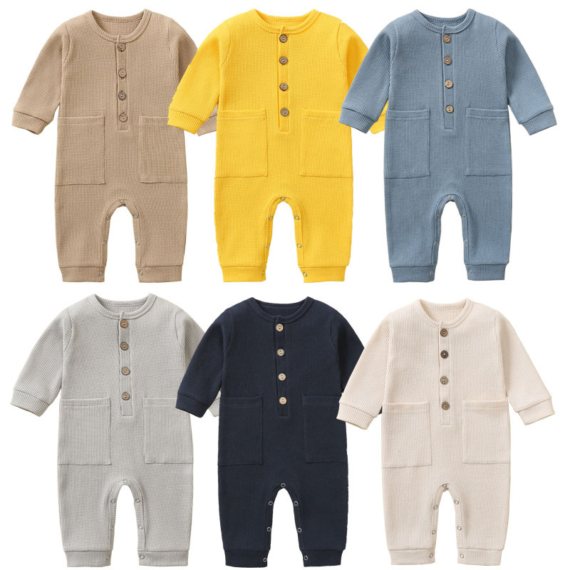 Baby Clothing Factory Shop - 100% bawełna waflowa jednoczęściowa kup więcej,
