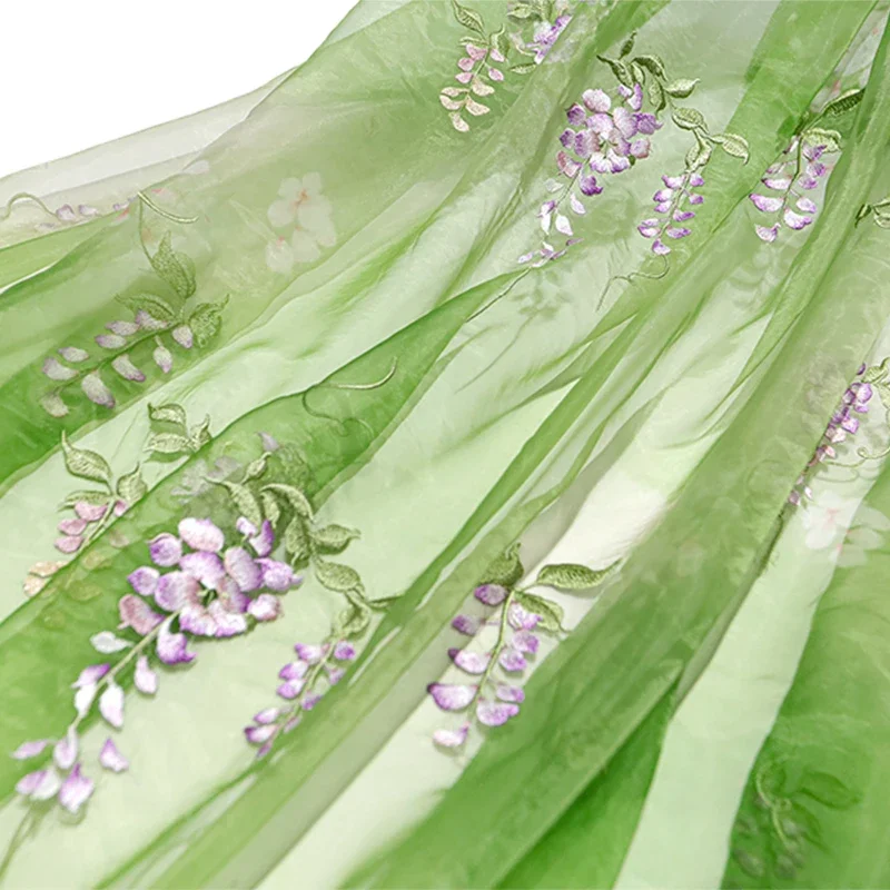 Baby Clothing For Sale - Wisteria tkanina haftowana DIY Hanfu starożytny