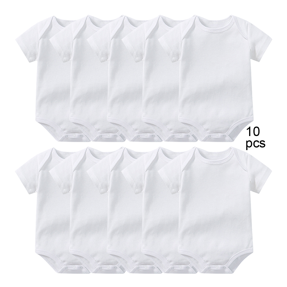 Baby Clothing Factory Shop - 10 szt. Grube bawełniane body niemowlęce,