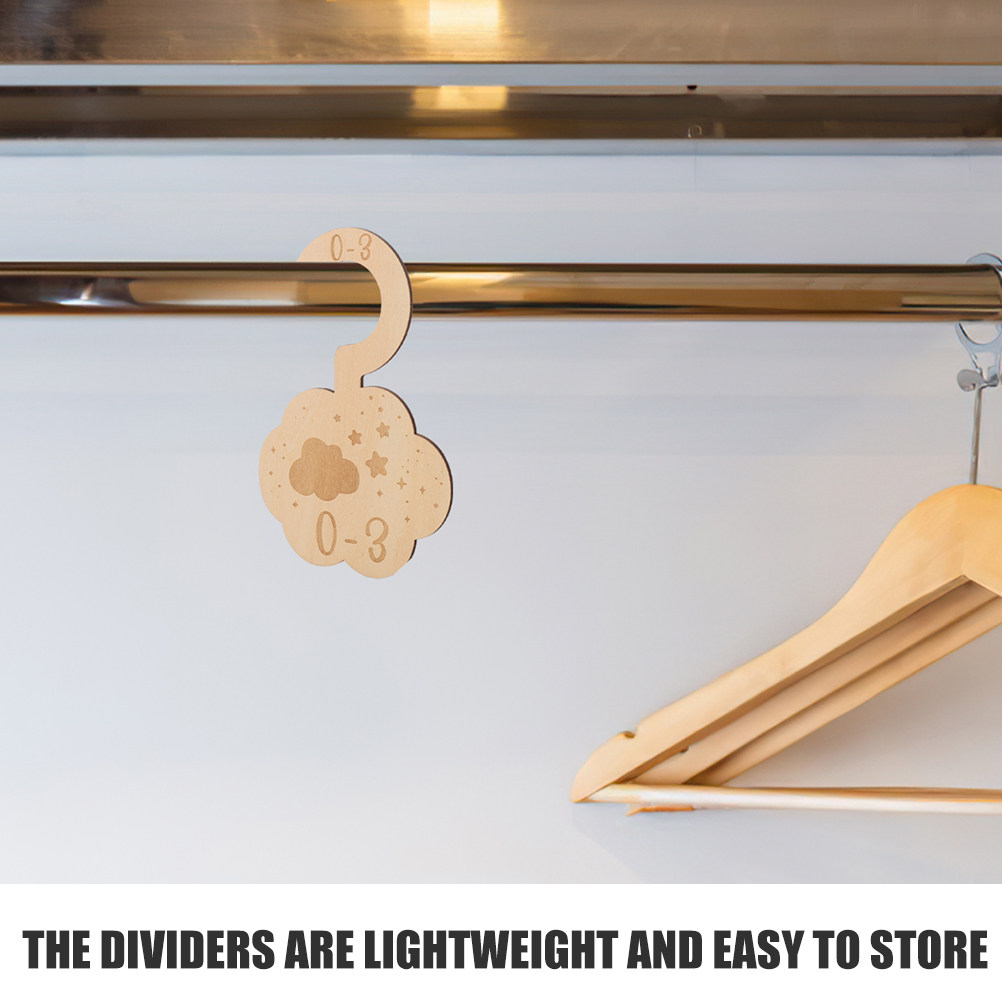 14 szt. Drewniane przegródki d – Baby Clothing Dividers recenzja i cena