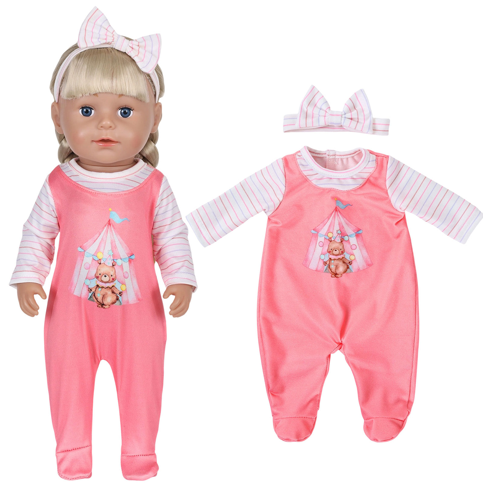 Ubranka dla lalek o wysokości  – Baby Clothing Set recenzja i cena