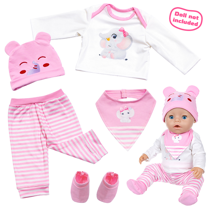 Zestaw ubranek dla lalek 16-18 – Baby Clothing Set recenzja i cena