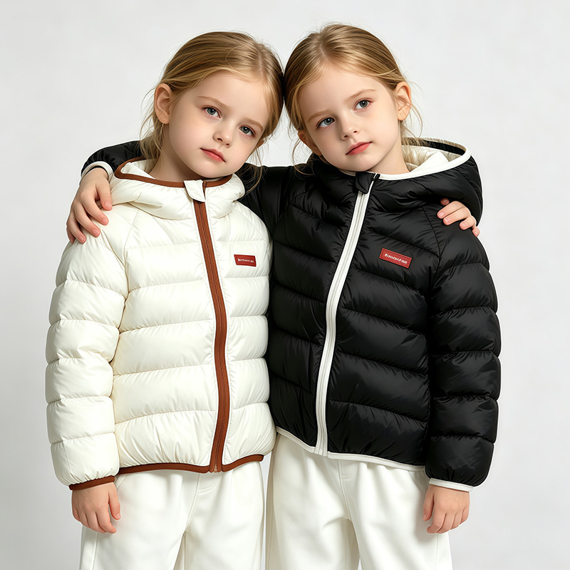 Nowa Kurtka z Kapturem dla Dzi – Baby Clothing Zipper recenzja i cena