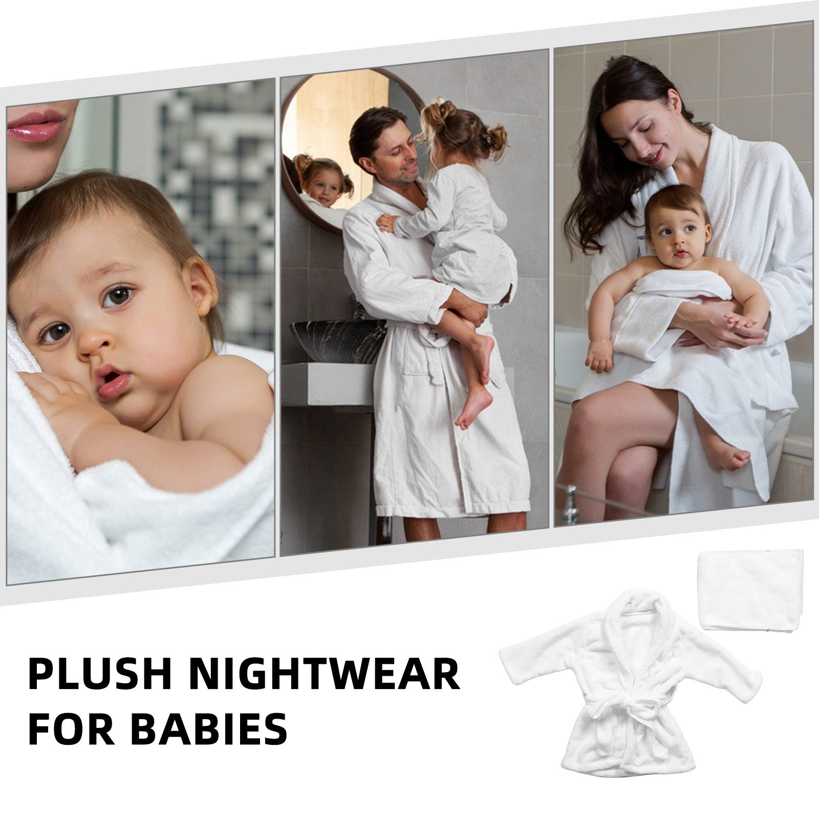 1 Zestaw Dziecięcy Szlafrok Gr – Baby Gown Nightwear recenzja i cena