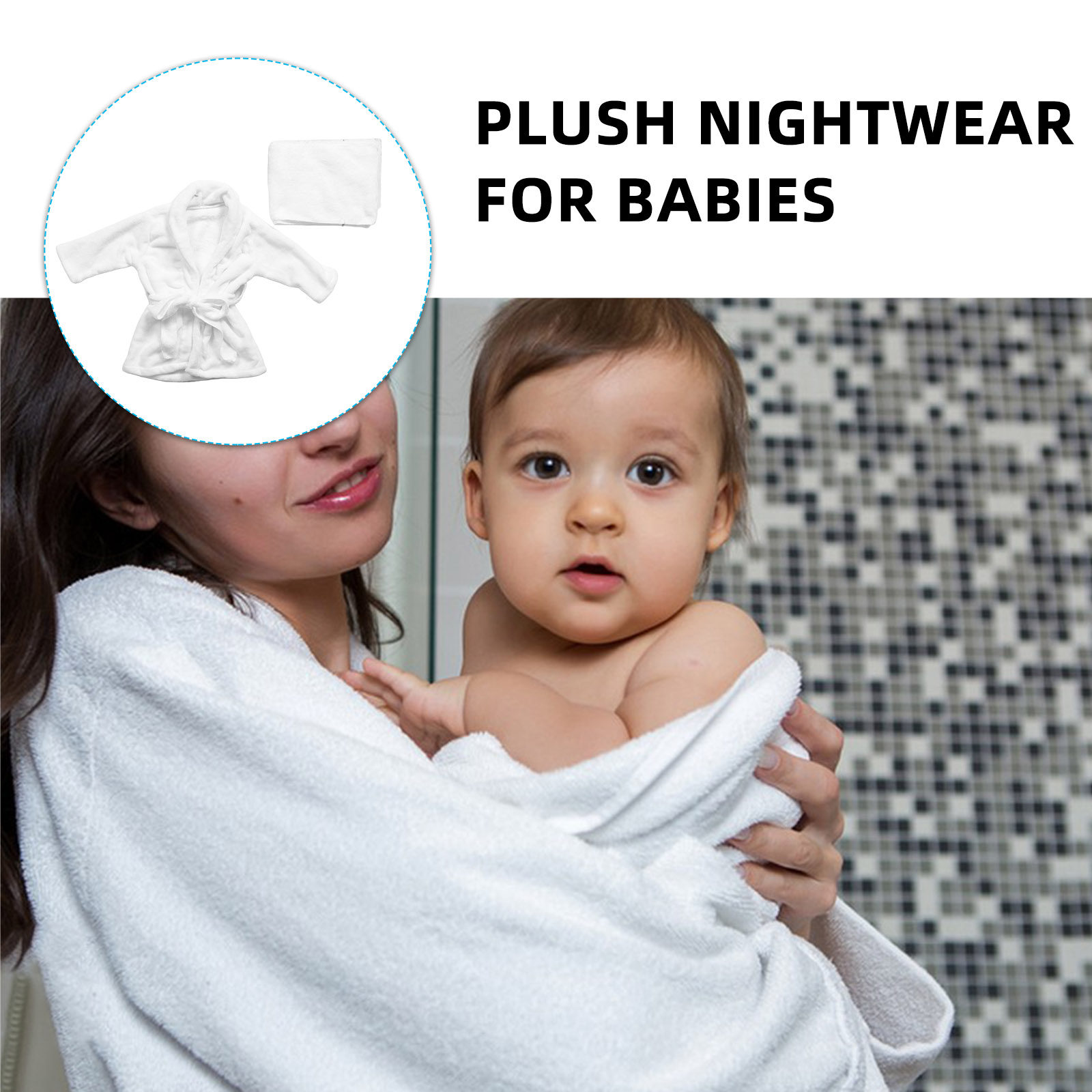 1 Zestaw Dziecięcy Szlafrok Gr – Baby Gown Nightwear recenzja i cena