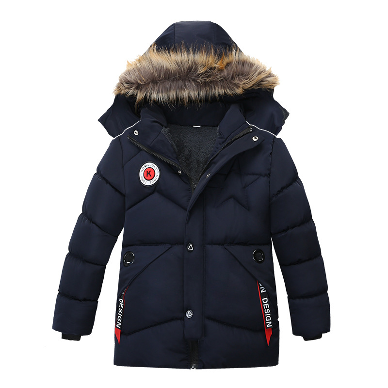 Kurtka zimowa dla dzieci chłop – Baby Clothing Zipper recenzja i cena
