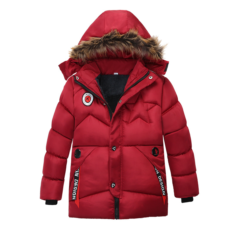 Kurtka zimowa dla dzieci chłop – Baby Clothing Zipper recenzja i cena