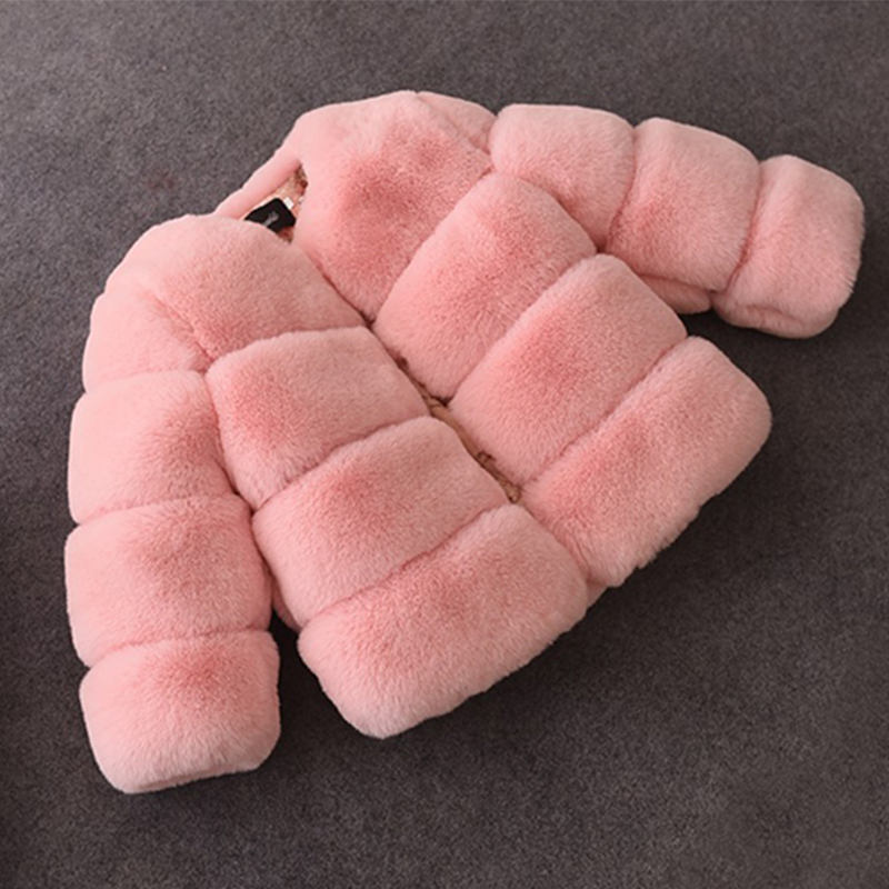 Baby Girls Faux Fur Coat Winte – Baby Clothing Zipper recenzja i cena