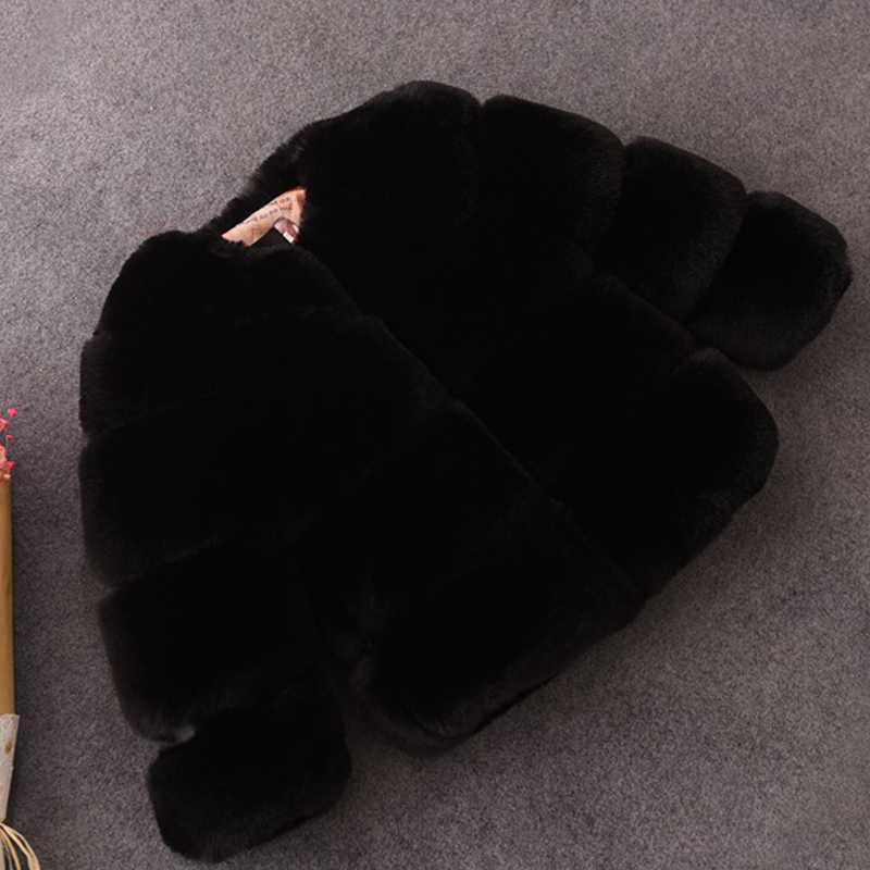 Baby Girls Faux Fur Coat Winte – Baby Clothing Zipper recenzja i cena