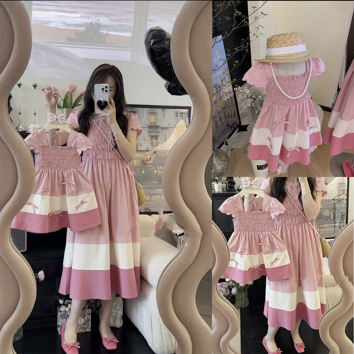 2024 letnia mama i córka pasuj – Baby Clothing In Summer recenzja i cena