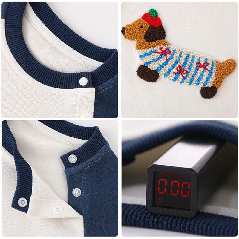 Unisexowy pajacyk niemowlęcy n – Baby Clothing Logo recenzja i cena