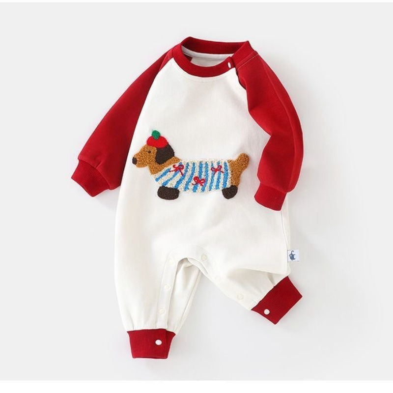 Unisexowy pajacyk niemowlęcy n – Baby Clothing Logo recenzja i cena