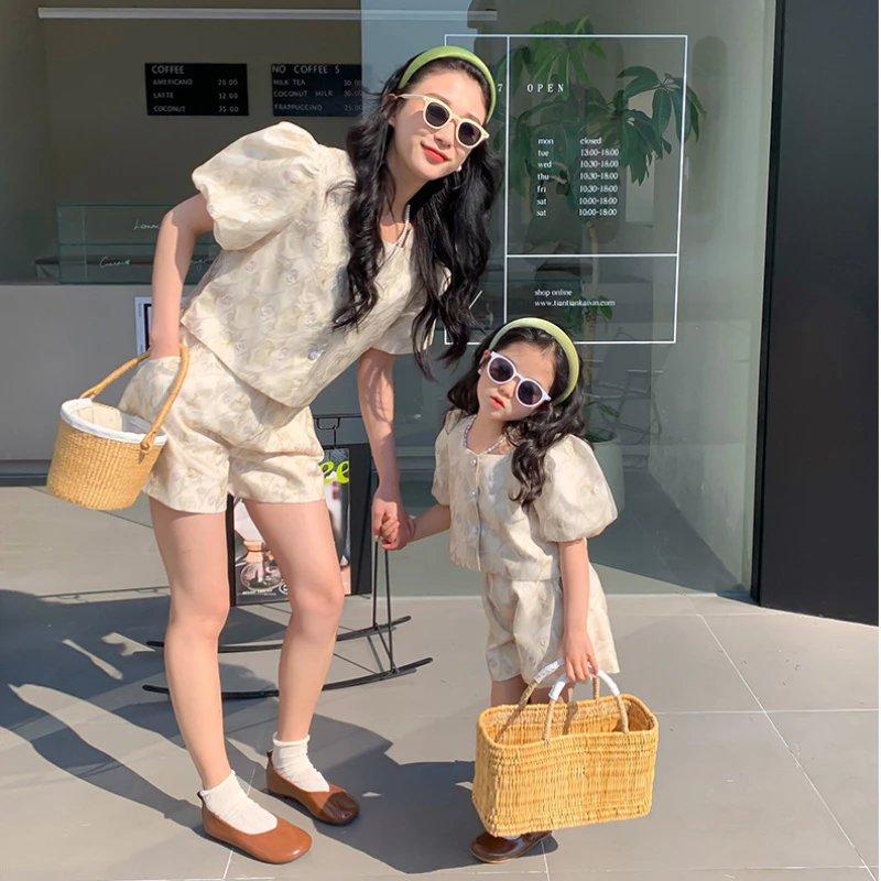 Mama i córka równe zestawy ubr – Baby Clothing In Summer recenzja i cena