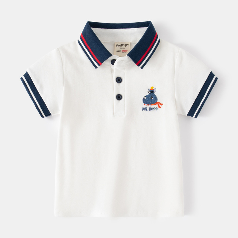 Baby Boy Toddler Polo Shirts f – Baby Clothing In Summer recenzja i cena