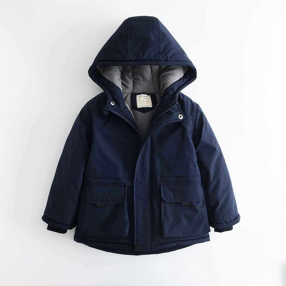 Chłopięca zimowa kurtka bawełn – Baby Clothing Zipper recenzja i cena