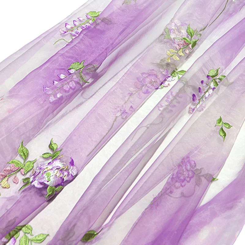 Wisteria tkanina haftowana DIY – Baby Clothing For Sale recenzja i cena